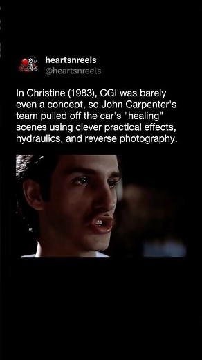 Christine (1983) “Healing” Scene Was ALL Practical Effects