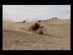 Glamis JUMPS & CRASHES at the Swingset Double