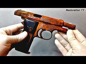 Restoring a Completely Rusted Pistol | Best Gun Restoration Video