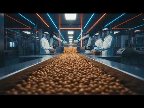 Inside the High Tech Peanut Production Process A Human Less Sanctuary