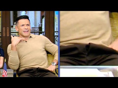 Live Wardrobe Malfunction! Mark Consuelos Caught With His Fly Down