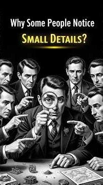 The Psychology of People Who Always Notice Small Details