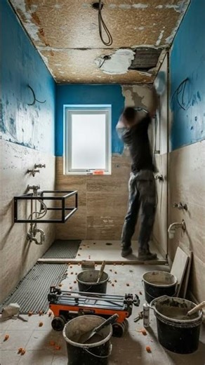 House Renovation in Progress Construction Work Transformation | Real Site Work Update #epoxy #floor