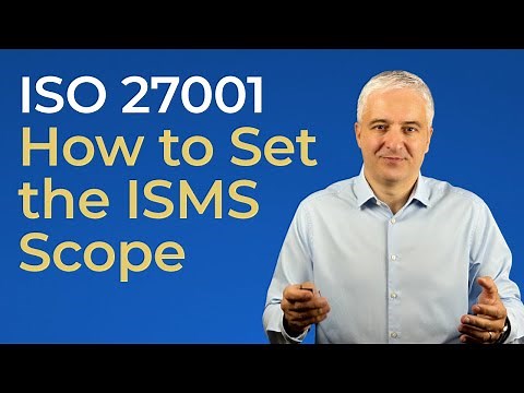 How to set ISO 27001 scope
