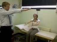 Forbes Quick 1-minute screening neurological examination: (Written by Dr. Raeburn Forbes, consultant neurologist) This is a short-cut examination, but I use this all the time or a variation of it, so I am not trying to fob you off with something half-baked or useless or dangerous. This is what neurologists do - spend time on the history, and target important positives or negatives. It emphasizes normal or abnormal signs that would change management - “deal clinchers”. Usually the history will di