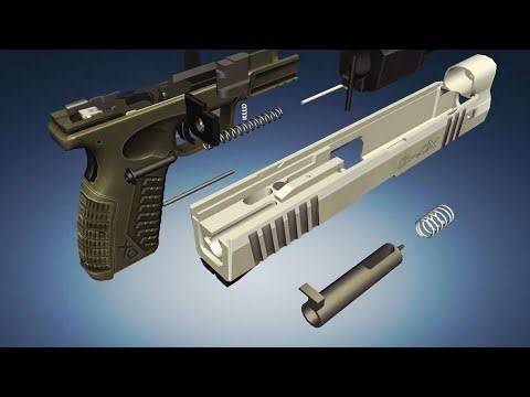 Springfield XDm Pistol Inbuld Work