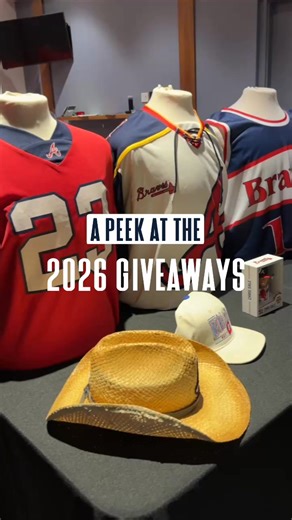 Bobbleheads, Jersey Collection, Cap Collection & more! See the must-have Braves giveaways. | Atlanta Braves