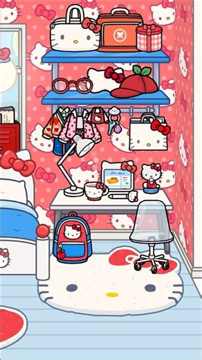 Hello Kitty House Tour 💙❤️💛#tocaboca #tocalifeworld #tocaworld #tocabocaworld #toca #tocalife