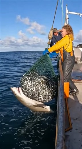 155K views · 1K reactions | “POV Shark Explodes Out of the Water — Pure Panic!”#SharkFrenzy #POVShock #FishingGoneWild | Abyss Predator Raw | Facebook