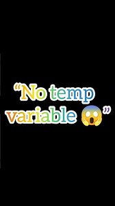 Swap Two Numbers in C | Without Temp Variable | Shorts #shorts #cprogramming #viralshorts #fyp