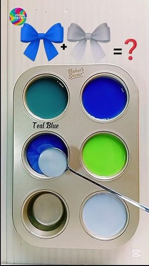 Mixing Ultramarine Blue, Pale Green & Cool Gray | 3 Calm & Modern Color Combinations! ✨