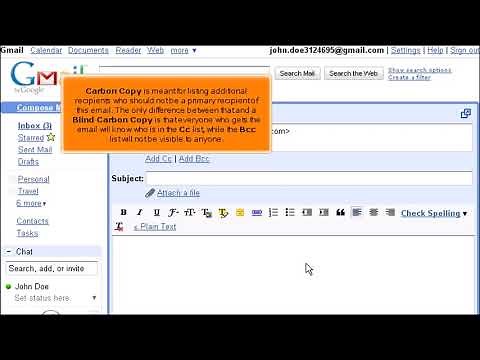 Gmail: How to Compose an Email Message
