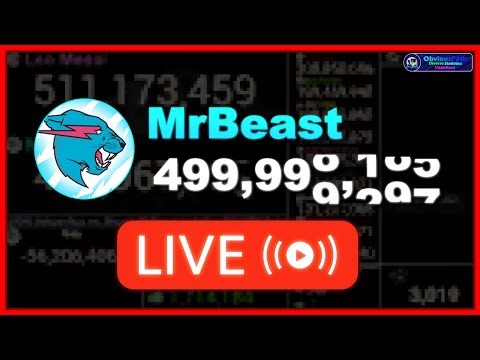 MrBeast Live Subscriber Count!