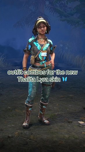 outfit combos for the new Thalita Lyra skin from the Chrysalis Collection 🦋 #dbd #dbdtiktok #dbdtok #deadbydaylight #dbdsurvivor #dbdvideos #fyp #gamergirl #thalitalyra #thalitadbd #dbdthalita #chrysaliscollection