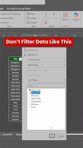 Managers Don’t want you to know this excel trick | Excel Shortcuts #excel #exceltraining #exceltips