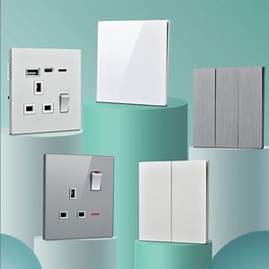 [Hot Item] 2025 Innovative Design of Mechanical Push-Button with USB Charging British Standard Industrial Socket