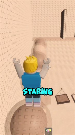 I accidentally waved back at someone who wasn't waving back at me #obby #roblox #storytime #goofy
