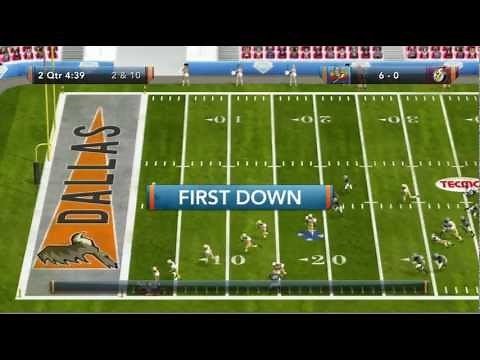 Tecmo Bowl Throwback Dallas Cowboys vs Washington Redskins Xbox 360 720P
