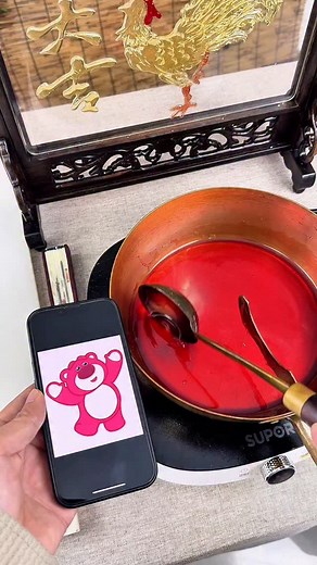 ASMR Satisfying Candy Making! 🍓 Red Strawberry Bear Sugar Art! 🍯✨ | Crafti Master