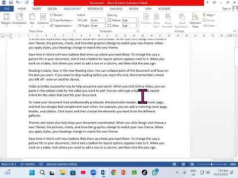 HOW TO ADD LANDSCAP IN WORD DOCUMENT