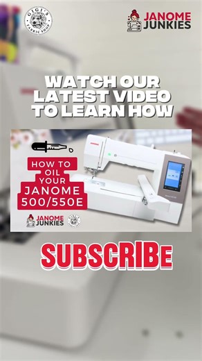 Janome 500/550E owners… this one’s for you!❤️