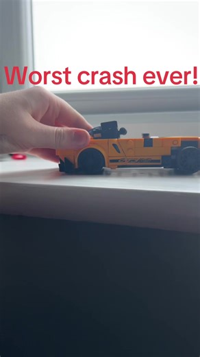 Worst crash ever!! #crash #song #sad #demolition