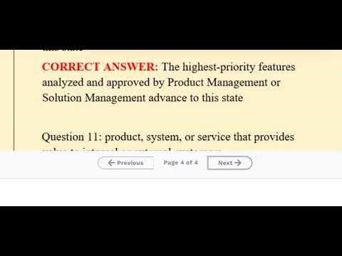 SAFe 6.0 - POPM Exam Questions and Answers 100% Pass