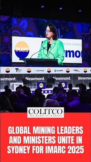 🌍 Global Mining Giants Meet in Sydney for IMARC 2025! ⛏️✨
