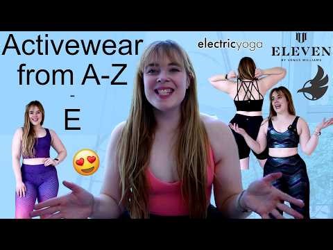 Activewear From A-Z | Try On & Review Of Brands Starting with "E"! Ft. Eleven, Eagle Rock & More!