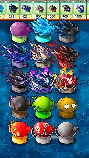 This is FUME Shroom Warrior ⚔️ #pvz #plantsvszombies