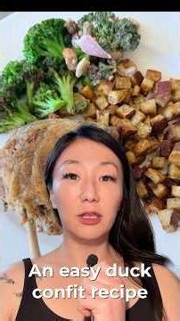 An easy duck confit recipe