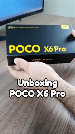 37K views · 404 reactions | Unboxing POCO X6 Pro #unboxing #POCOX6PRO #xiaomi #celular | Gui Cassiri | Facebook