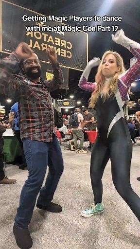 15K views · 121 reactions | Normalize doing things just because it feels fun.  ft @Kurohitsuki Life gets way better when you stop waiting for a “reason” and just jump into the moment ~the silly ones, the chaotic ones, and especially the unexpected ones. More serotonin, less overthinking ✨ What’s something you do just because it makes you happy? #feelgoodenergy #dopaminesnacks #spidergwen #mtgcommunity #dancevideo | ZBexx | Facebook