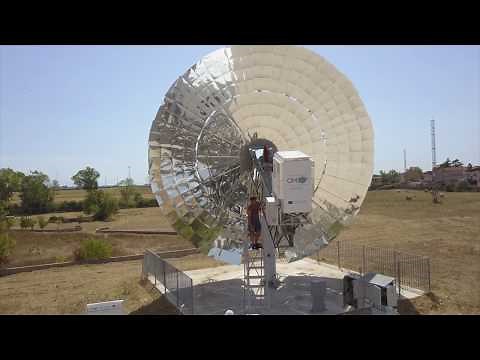 The Optimised Microturbine Solar Power system (OMSoP) project (full video)
