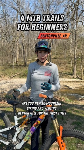New to MTB? Here are 4 beginner-friendly trails you’ll find in Bentonville, AR! 🏰 Uwabami ✌️Firnas 🐆Leopard’s Loop 🚂 Choo Choo What other trails do you recommend for beginners?! ⬇️ | Anneke Beerten