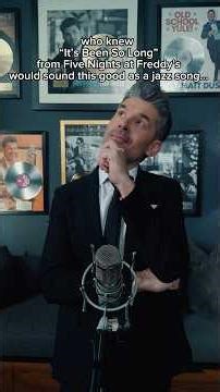 "It's Been So Long" #jazz version from the #fnafmovie. Link in bio for FULL song! 🥂🥂 #cover #reels