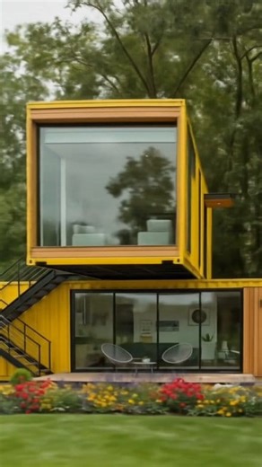 Beautiful container house design inspiration 🏠 #fblifestyle #containerhouse #containerhome #shippingcontainerhomes #dreamhome #dreamhouse #architecture #homedesign #homesweethome #luxuryhomes #modernhome #homeinspiration #realestate #plumbing #plumber #hvac #electrician #construction #contractor #plumbinglife #tradesman #renovation #homeimprovement #remodeling | Luxury Container Homes