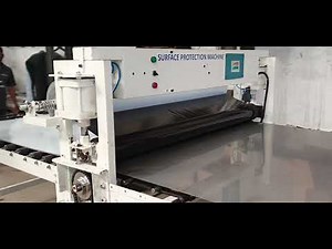 Valgro Surface protection PVC Laminate Machine