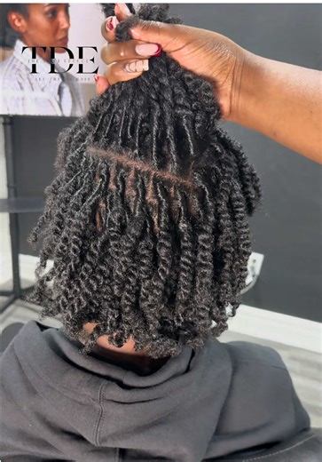 Two Strand Twist Starter Locs Guide