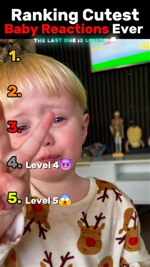 Ranking the Top 5 Cutest Baby Reactions Ever 😍🤣