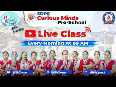 SDPS Winter Home Schooling Live | Engaging Learning Activities for Kids at Home | @Sdps_Patna