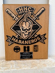 Custom Military Unit Plaque: Personalized PCS/ Going Away/retirement Gift - Etsy