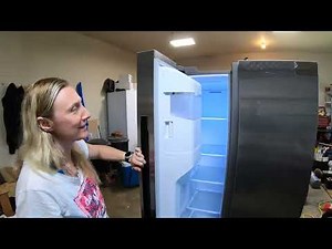 Samsung - 27.4 Cu.Ft Side-by-Side Refrigerator#samsung ,#unboxing,#ModelRS27T5200SR,#walkaround,#new