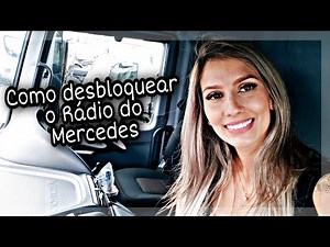 COMO DESBLOQUEAR O RADIO DO MERCEDES
