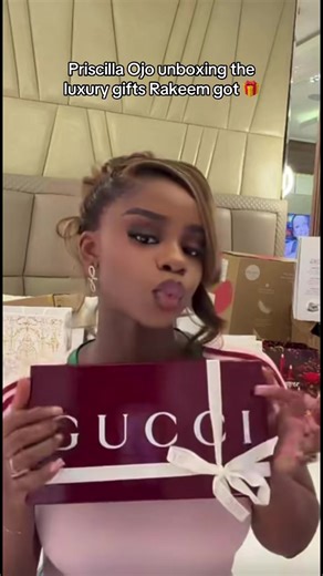 Priscilla Ojo's Luxury Gift Unboxing Experience