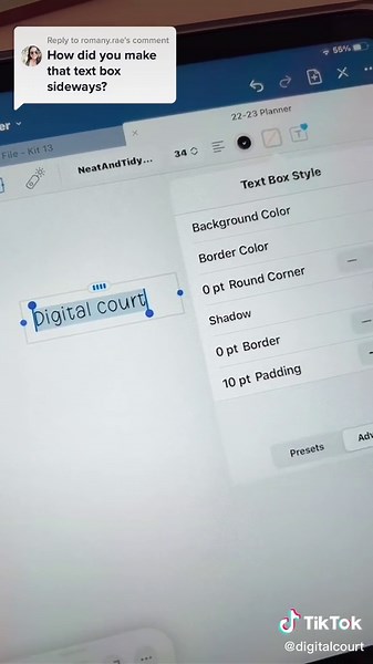 Fun and Creative GoodNotes Text Box Hack Tutorial