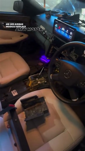 Mercedes Benz W212 Airbag Module Replace