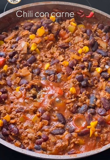 Chili con carne maison facile à réaliser