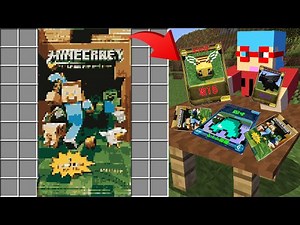 【マイクラ】自作カードゲームでレアカードを当てて対決したら面白すぎたｗ