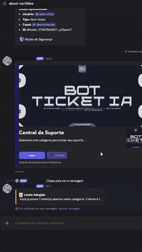Cada um no seu devido ticket